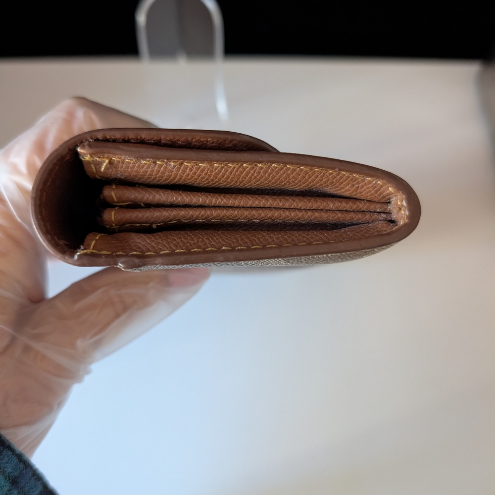 Coach Signature Canvas Long Wallet - Picture 6 of 11